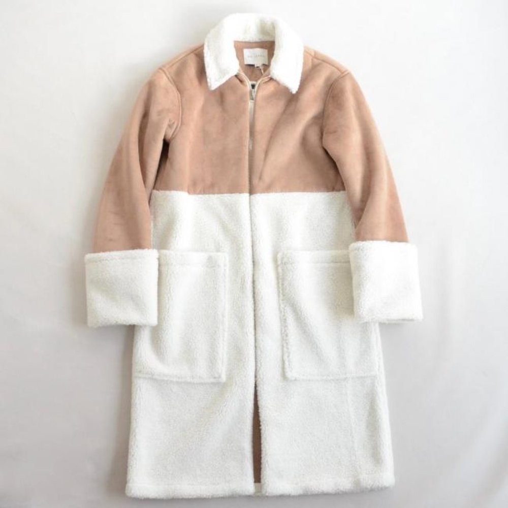 Mr. Larkin Josephine  Faux Shearling Coat New